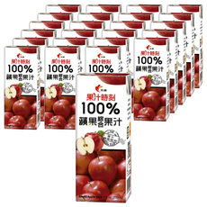 光泉 果汁時刻100%蘋果綜合果汁, 7 fl oz (200ml), 24入