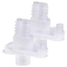 b.box 隨行水壺吸管連接頭, 聚丙烯 (PP)材質, 耐熱溫度100°C-130°C, 適用年齡:3歲以上, 2個