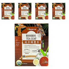 Vilson 米森 南非國寶茶, 無咖啡因, 自然栽培, 三角立體茶包, 3g, 10包, 5盒