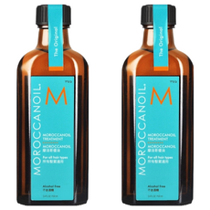 MOROCCANOIL 摩洛哥優油 TREATMENT 適用於所有髮質，讓秀髮更加柔順光滑, 100ml, 2瓶
