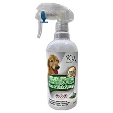 K'9 NatureHolic 天然草本驅蟲防蚊噴霧 犬用, 有效防止蚊蟲, 跳蚤等寄生蟲害叮咬, 升級抗敏防護力, 400ml, 1瓶