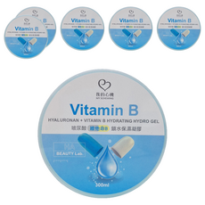 MY SCHEMING 我的心機 玻尿酸+維他命B鎖水保濕凝膠 HYALURONAN + VITAMIN B HYDRATING HYDRO GEL, 6罐