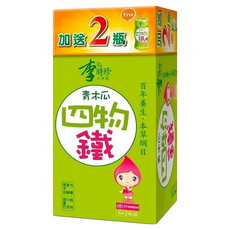 李時珍 青木瓜四物鐵飲 (6+2瓶裝), 8入, 50ml, 1盒