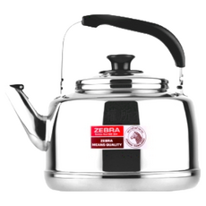 ZEBRA THAILAND 斑馬牌 笛音壺, SUS304不銹鋼, 7.5L, 135507, 1個