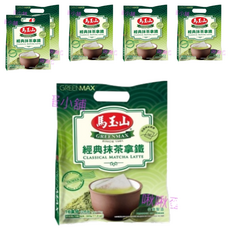 馬玉山 經典抹茶拿鐵, 20g, 16包, 6袋