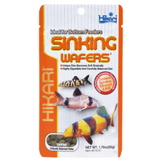 Hikari 高夠力 鼠科魚飼料, 沉水性, 50g, 適用於鼠魚、鰍科類和其它小型底棲性魚類, 1包