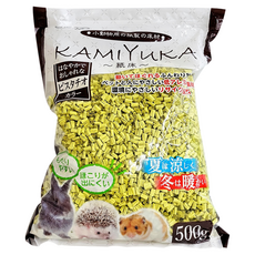 Clean Moff 小動物專用紙床 Set 500g, 開心果色，紙製床材, 適用於倉鼠、黃金鼠、刺蝟, 1包