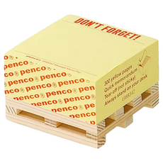 HIGHTIDE penco 棧板留言便條紙, 74mm x 74mm, 300張便條紙, DON'T FORGET CN164-A, 1本