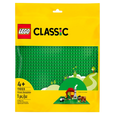 LEGO 樂高11023經典系列綠色底板，激發無限創意，穩固積木基礎，兒童益智玩具, 綠色底板 Green Baseplate, 1盒