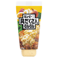 kewpie 塔塔醬, 內含扎實的雞蛋與洋蔥顆粒, 145g, 1條