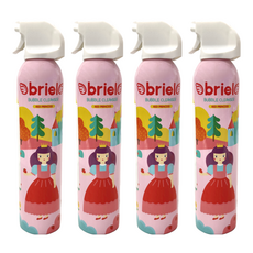 Briel 魔法泡泡慕斯 紅色公主 兒童沐浴清潔劑 泡泡沐浴，草莓 300ml, 4瓶