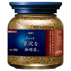 AGF 微奢華咖啡店 華麗醇厚咖啡, 80g, 1罐