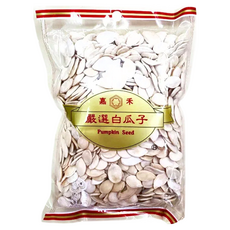 嘉禾 嚴選白瓜子，400g, 1包