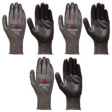3M 耐用型多用途DIY手套 MS-100, 紅色, 3雙
