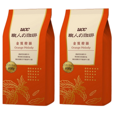 ucc 職人的珈琲 金質橙韻咖啡豆, 400g, 2包, Whole Bean