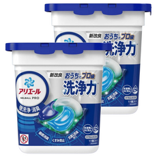 ARIEL Pro 4D 酵素極淨洗衣膠囊 抗菌去漬 平輸版, 11顆, 2盒