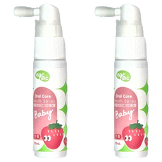 nac nac 護齒含鈣口腔噴霧 草莓, 20ml, 2瓶