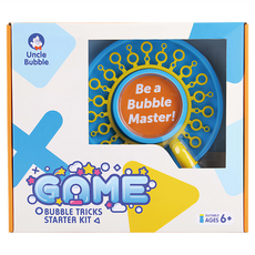 Uncle Bubble 安可堡 泡泡達人組 GAME系列 Set, 泡泡遊戲組，高延展性、高強度，泡泡不易破掉, 1組