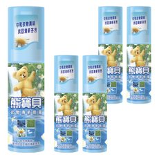 熊寶貝 衣物清新噴霧, 含天然精油, 美國專利消臭技術, 中和衣物異味, 森林瀑布, 100ml, 5瓶