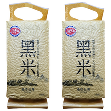 三好米 黑糯糙米, 台灣在地嚴選，免浸泡技術，富含花青素, 1.2kg, 2包