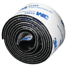 3M 背膠毛勾面魔鬼氈 PW15-T65-0495 3cm x 3m 黑色, 1捲