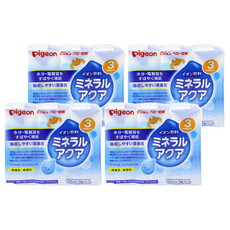 pigeon 貝親 嬰兒離子水3件組, 375ml, 4組