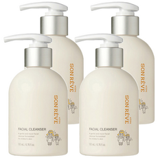 SON REVE 兒童洗面乳, 180ml, 溫和泡沫, 4瓶
