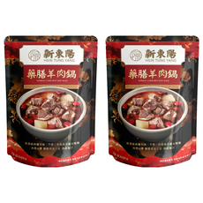 新東陽 火鍋湯底 藥膳羊肉鍋, 選用西蘭羊肉 800g, 2包