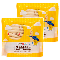 gomgom 韓式香腸 起司口味 Set 30入, 900g, 2袋