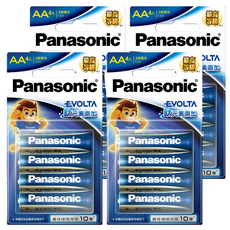 Panasonic Evolta 鈦元素鹼性電池 3號 AA, 4顆, 4組