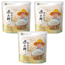 master mi 米大師 常溫熟飯 稻香白飯, 180g, 3包