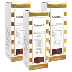 Arenes 愛霓思 甜蜜愛眼唇頰露露, 天然光澤 亮白, 眼唇頰三用, 甜橙蜜桃, 3支