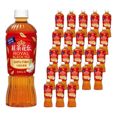 紅茶花伝 皇家紅茶, 100%手摘錫蘭紅茶, 手工式萃取工法, 香醇不甜膩, 470ml, 24瓶