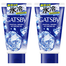 GATSBY 激涼潔淨洗面露, 130g, 2條