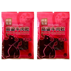 良金牧場 高粱辣味牛肉乾, 165g, 2包