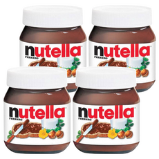 Nutella 能多益 榛果可可醬，750公克, 750g, 4罐
