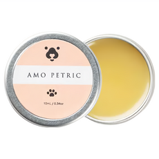 AMO PETRIC 愛摸寵物沙棘果潤腳膏10ml，天然有機滋潤保護肉墊，犬貓適用, 10ml, 1罐