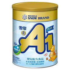 SNOW 雪印 金A1 PLUS嬰兒配方食品 0~12月, 900g, 1罐
