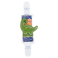oceanbaby 手帕夾，恐龍圖案, 1個, 童趣小恐龍