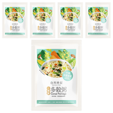 Nature Time 自然時記 一碗鮮 多穀粥 什錦田園蔬菜口味, 5包, 40g