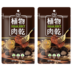 Hoya 弘陽食品 植物肉乾 法式松露風味, 非基改大豆, 植物性成分, 50g, 2包