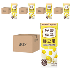 光泉 鮮豆漿, 200ml x 24入, 植物奶新革命, 均衡營養, 原豆研磨, 口感純正, 120入