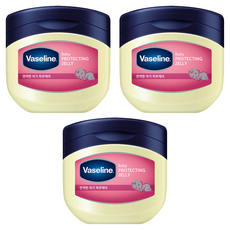 Vaseline 凡士林 嬰兒爽身潤膚膏，呵護嬰兒肌膚，清爽的嬰兒粉香, 100ml, 3罐
