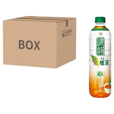濃韻日式綠茶 無糖，國家雙重認證，調節血脂，連續飲用10週有感！, 600ml, 24瓶