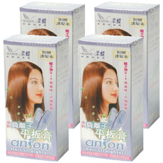 Roudye 柔蝶 離子頭髮平板膏, 附贈護髮素, 230g, 4盒