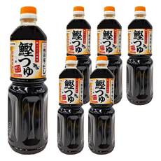 Yamaki 雅媽吉 甘口鰹魚露 1000ml，日式萬用鰹魚醬油，2倍濃縮，特製台灣配方, 1L, 6瓶