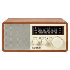 SANGEAN 山進電子 WR-16 胡桃木複古式收音機