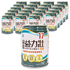 益富 益力壯 17 原味 營養均衡完整配方, 250ml, 24罐