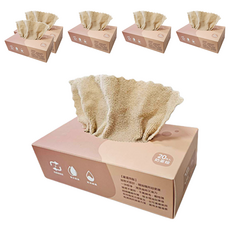 超細纖維抽取式抹布 20片入, 22x22cm, 奶茶棕色, 20條, 6盒