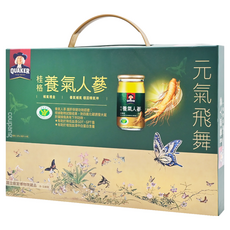 QUAKER 桂格 養氣人蔘禮盒, 480ml, 1盒